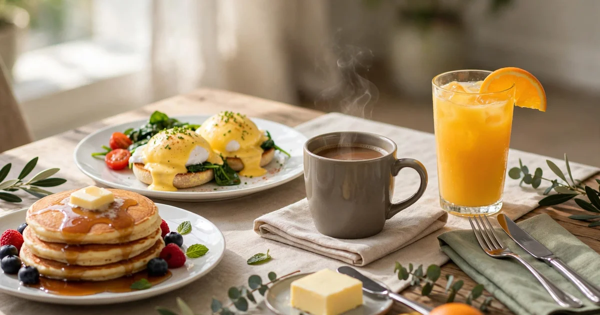 Brunchoteket Meny 2026 – Pancakes, Benedict & Priser