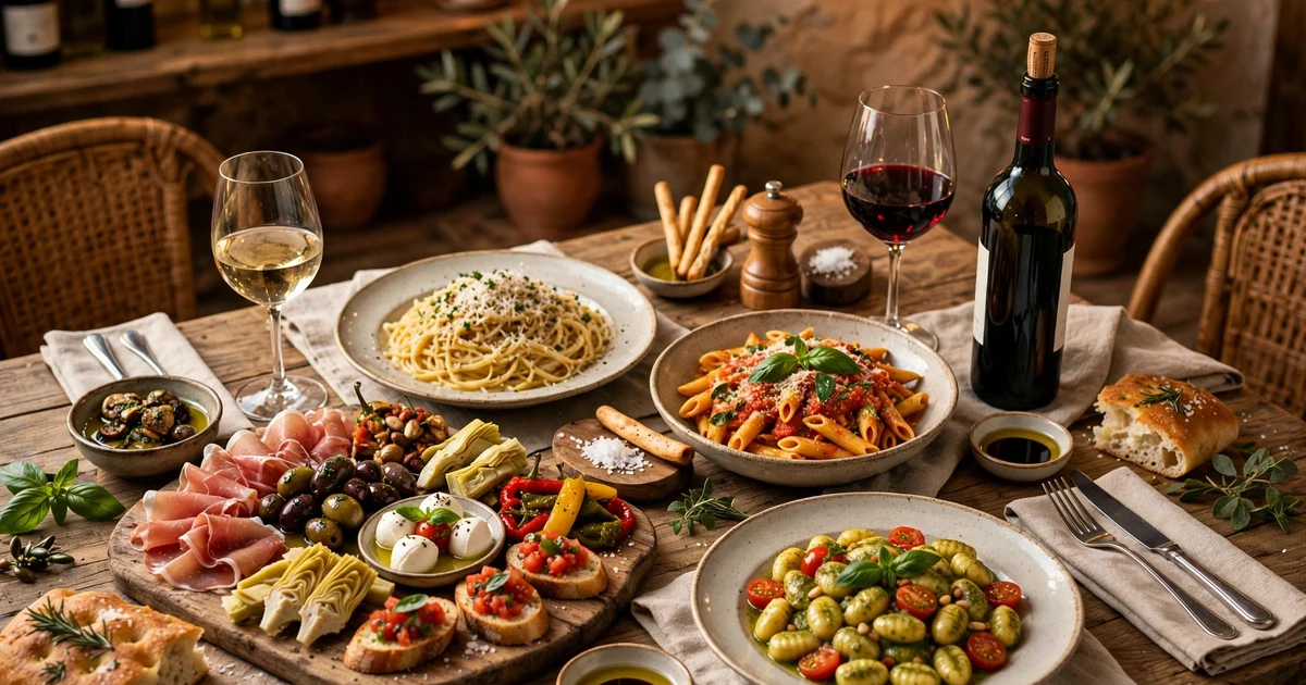 Da Luigi Meny 2026 – Antipasto, Burrata & Priser