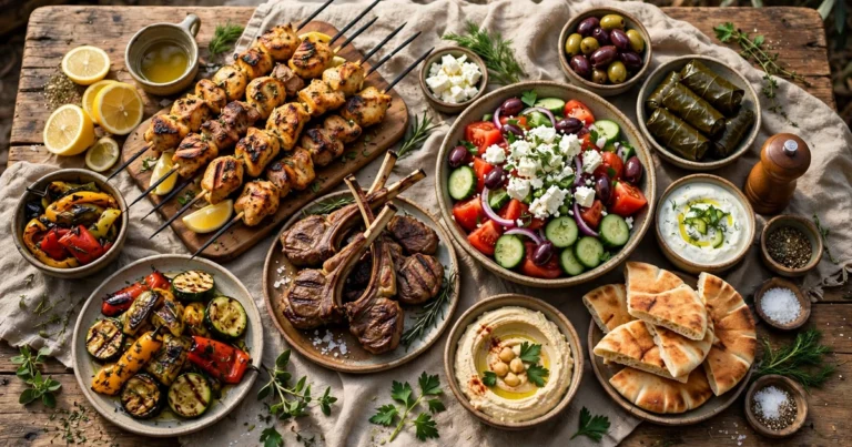 Grekiska Grill & Bar Meny 2026 – Brizola, Paidakia & Priser