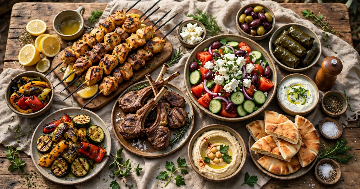 Grekiska Grill & Bar Meny 2026 – Brizola, Paidakia & Priser