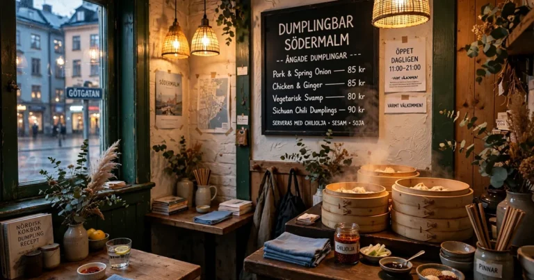 Mormors Dumplings Meny 2026 – Dumplings, Hot Pot & Priser