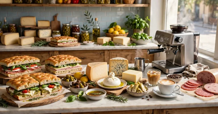 Ollis Deli Meny 2026 – Focacciamackan, Salsiccia & Priser