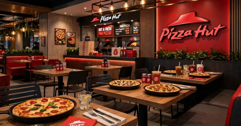 Pizza Hut Meny 2026 – Margherita, Vesuvio & Priser